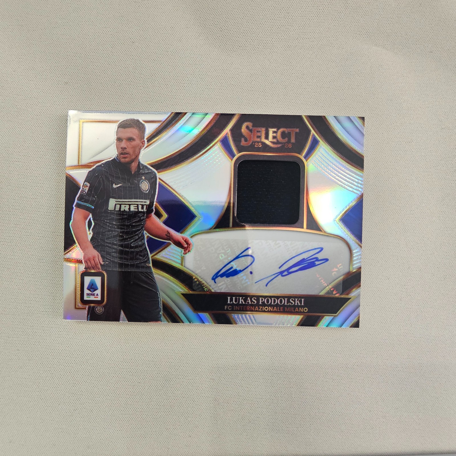 Panini Select Serie A 2025/26 - Inter - Lukas Podolski - AUTO