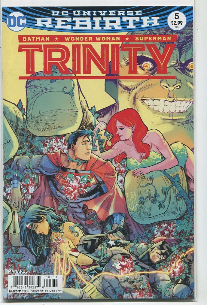 Trinity #5 NM Rebirth Cover A DC Comics CBX1G