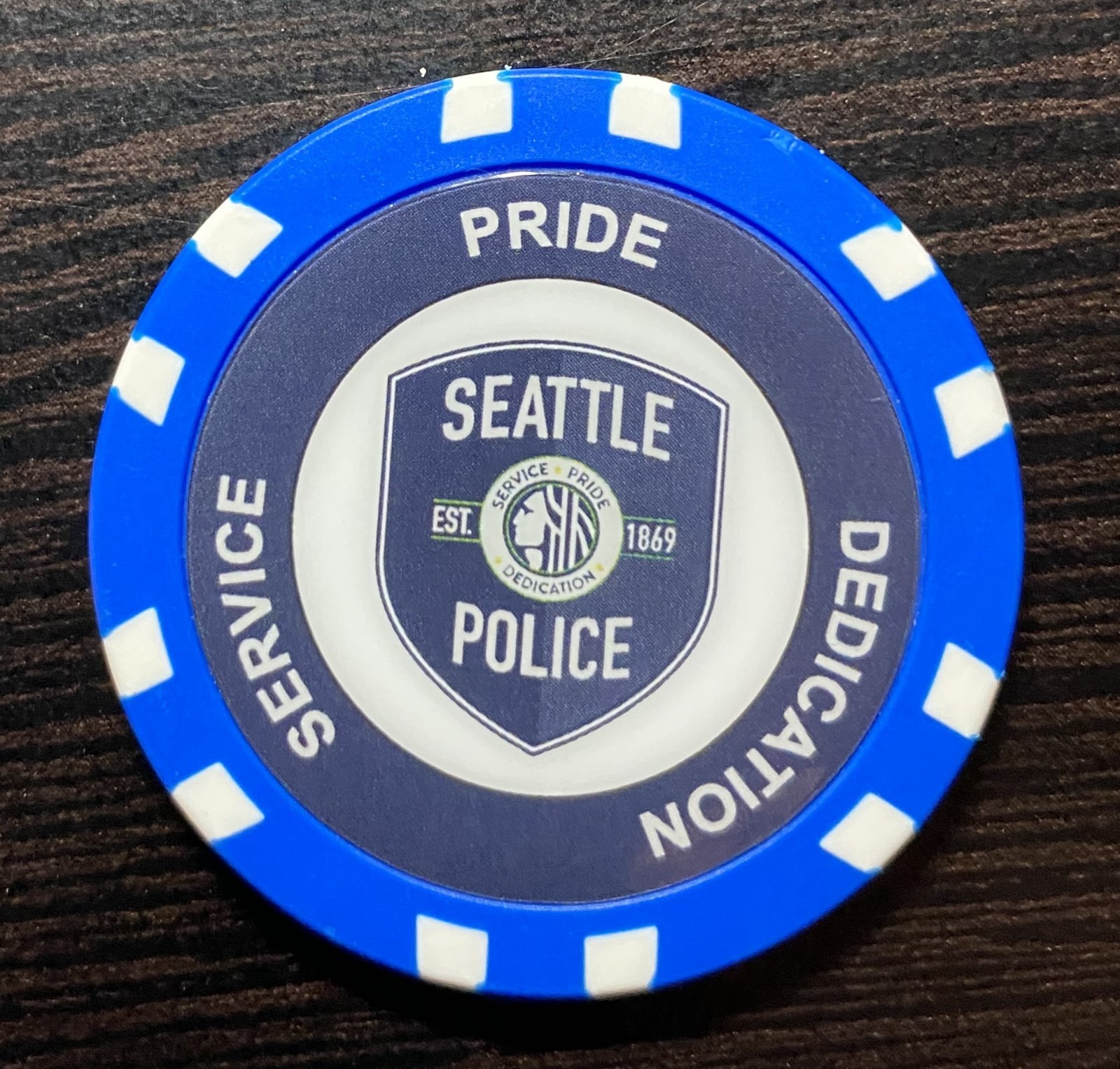 2026 Seattle Police Department Jobs Challenge Coin Washington State