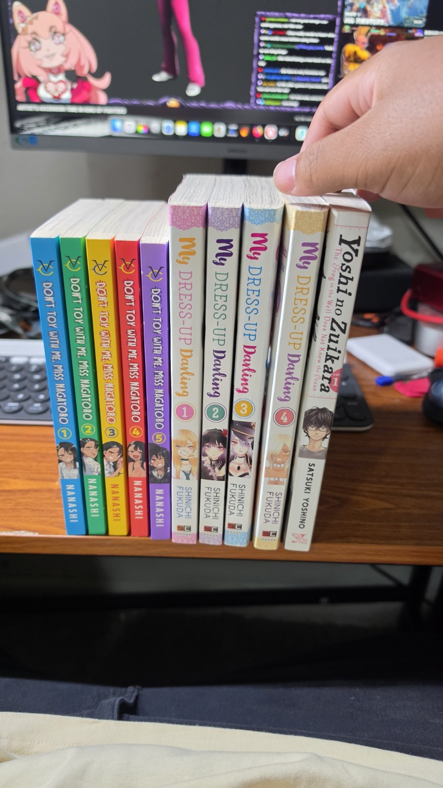 10 Book Manga Lot, Nagatoro, Dress Up Darling, And Yoshi No Zuikara