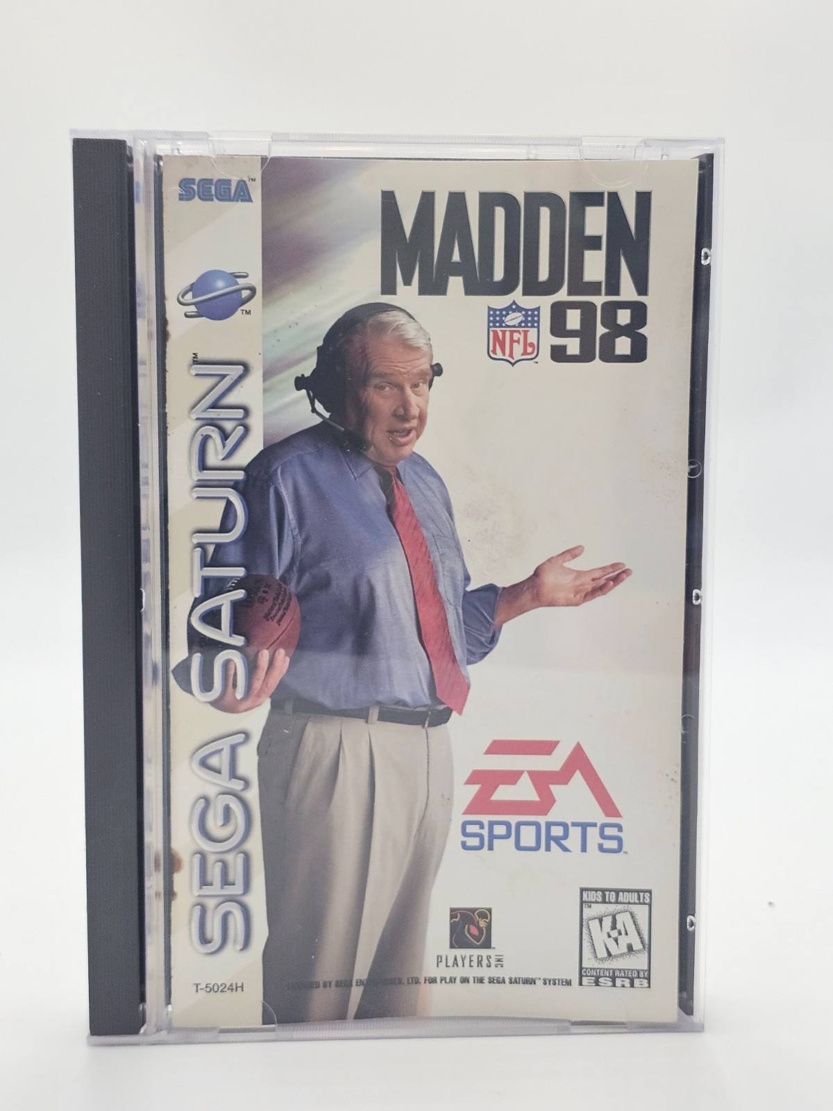 Sega Saturn Madden NFL 98 CIB Cleaned & Tested