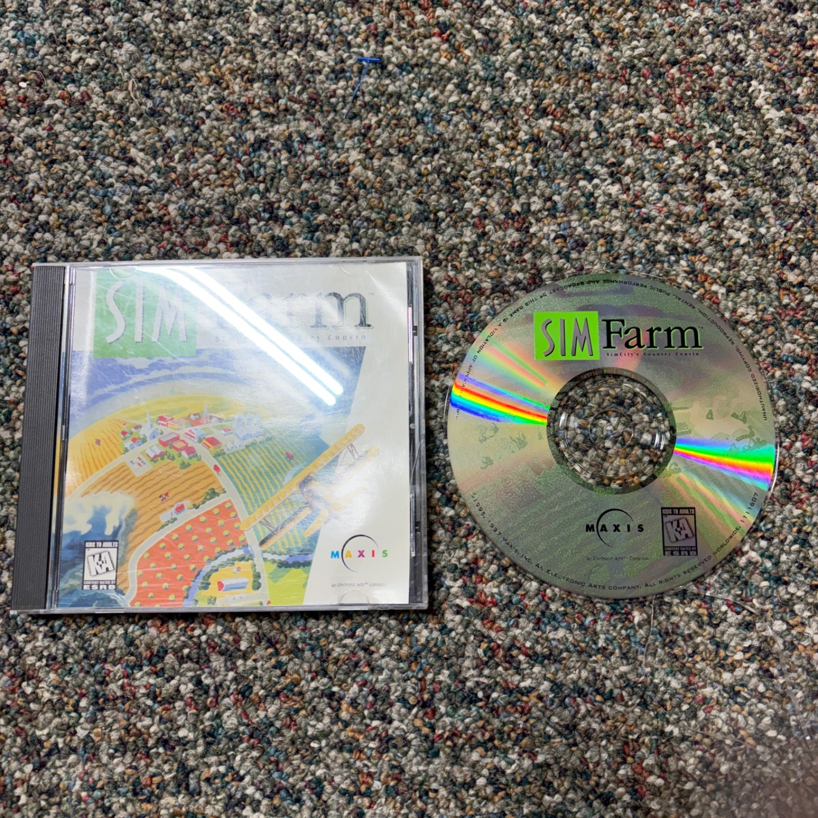 SimFarm Sim Farm (PC CD-ROM) Game in case