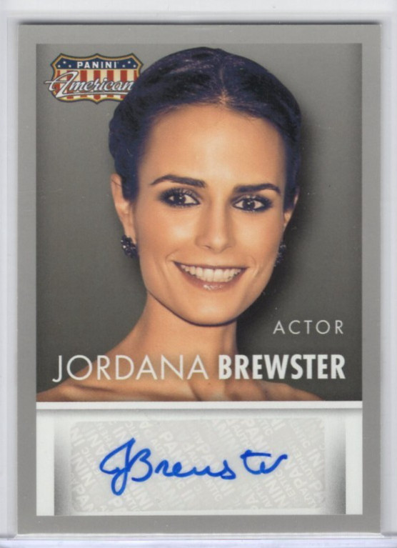 2015 Panini Americana Jordana Brewster Auto Actress The Fast and Furious #S-JB