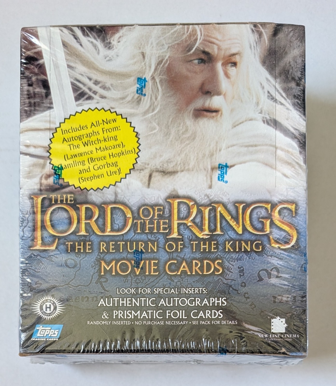 2003 Topps Lord Of The Rings Return Of The King Wave 2 Factory Sealed Hobby Box