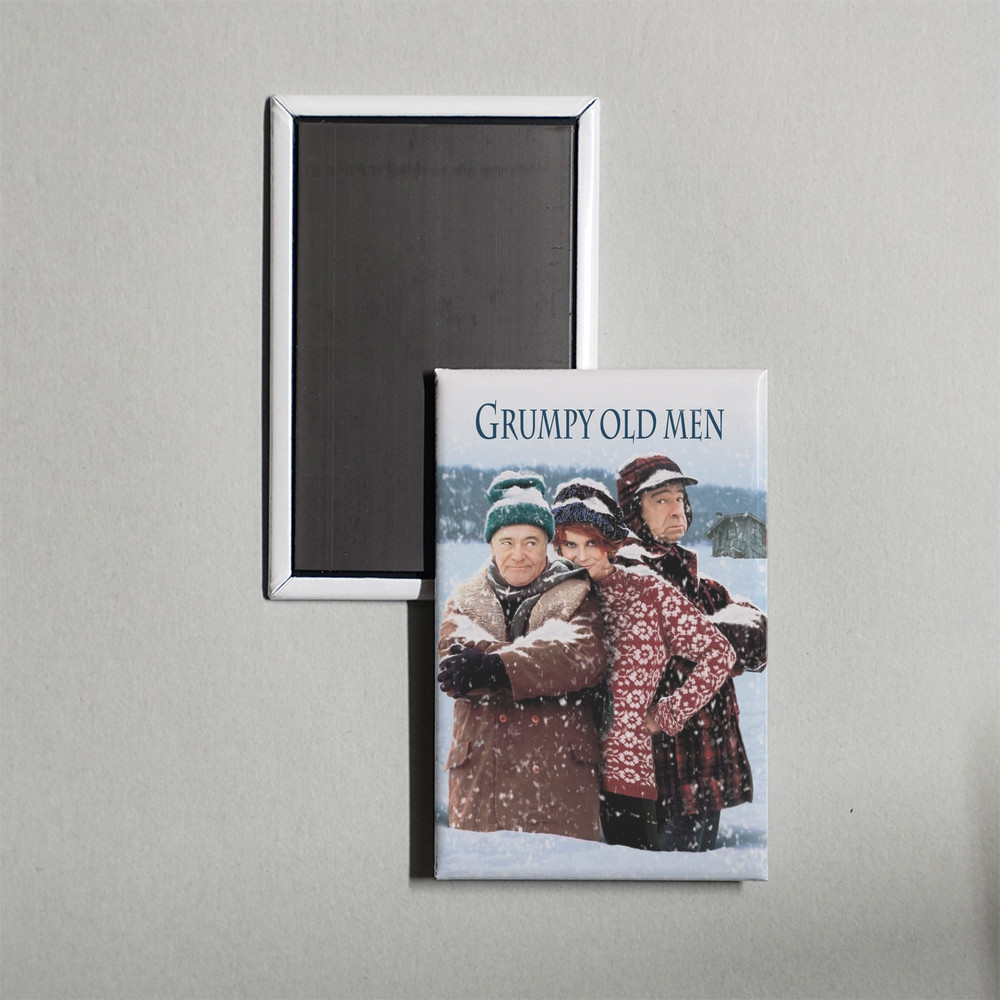 Grumpy Old Men Mini Movie Poster Fridge Locker Magnet