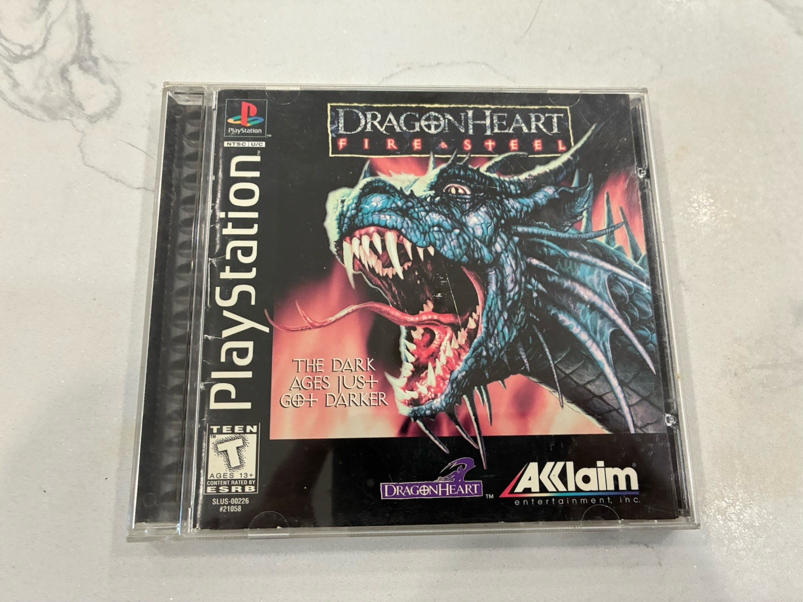 Dragonheart: Fire & Steel Complete in Box Sony PlayStation 1, 1996