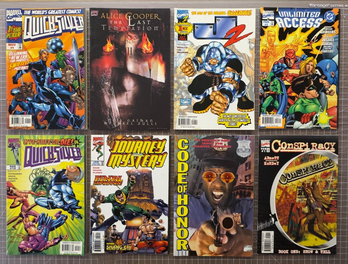 Lot of 24 Misc Marvel Comics - Modern Pre-2000's - 5.0-8.0 Conditions