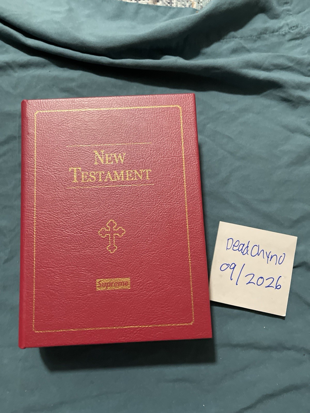Supreme New Testament stash bible