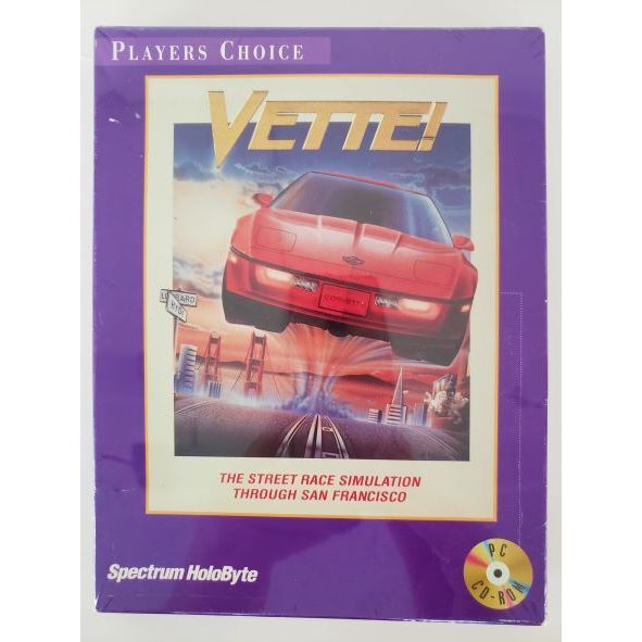 Vette Street Race Simulation Game (CD PC Game)