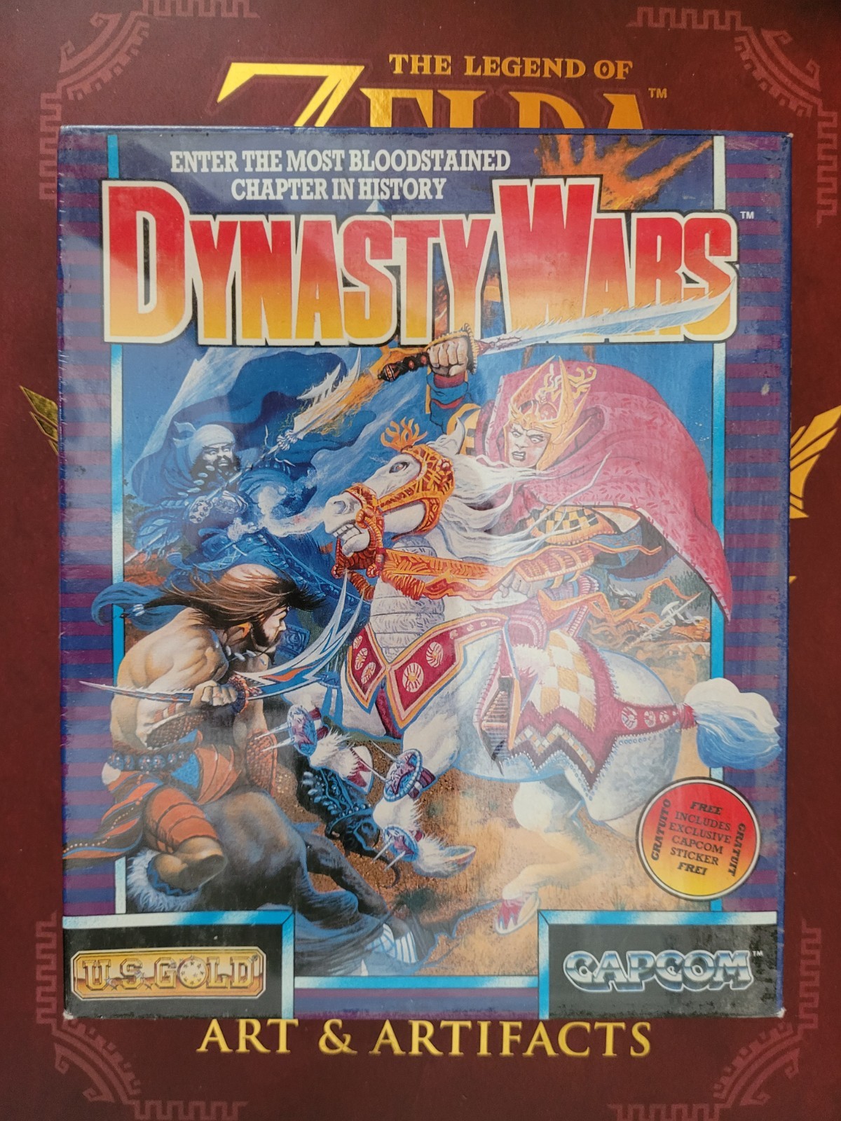 Dynasty Wars (Capcom/Amiga, 1990) - Factory Sealed