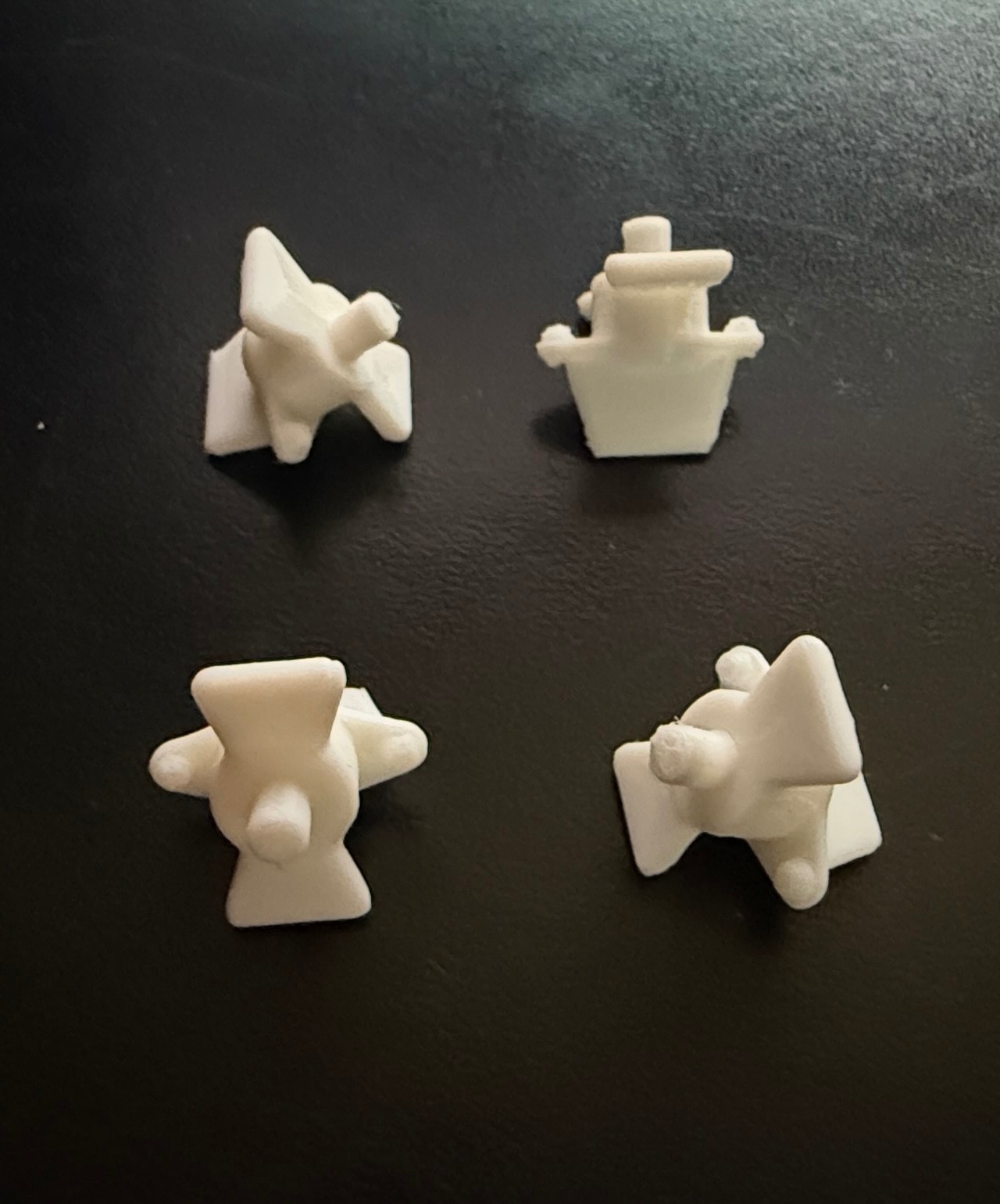 REPRODUCTION (3D printed) foot pegs Kenner 1980 Hoth Ice Planet Adventure Set