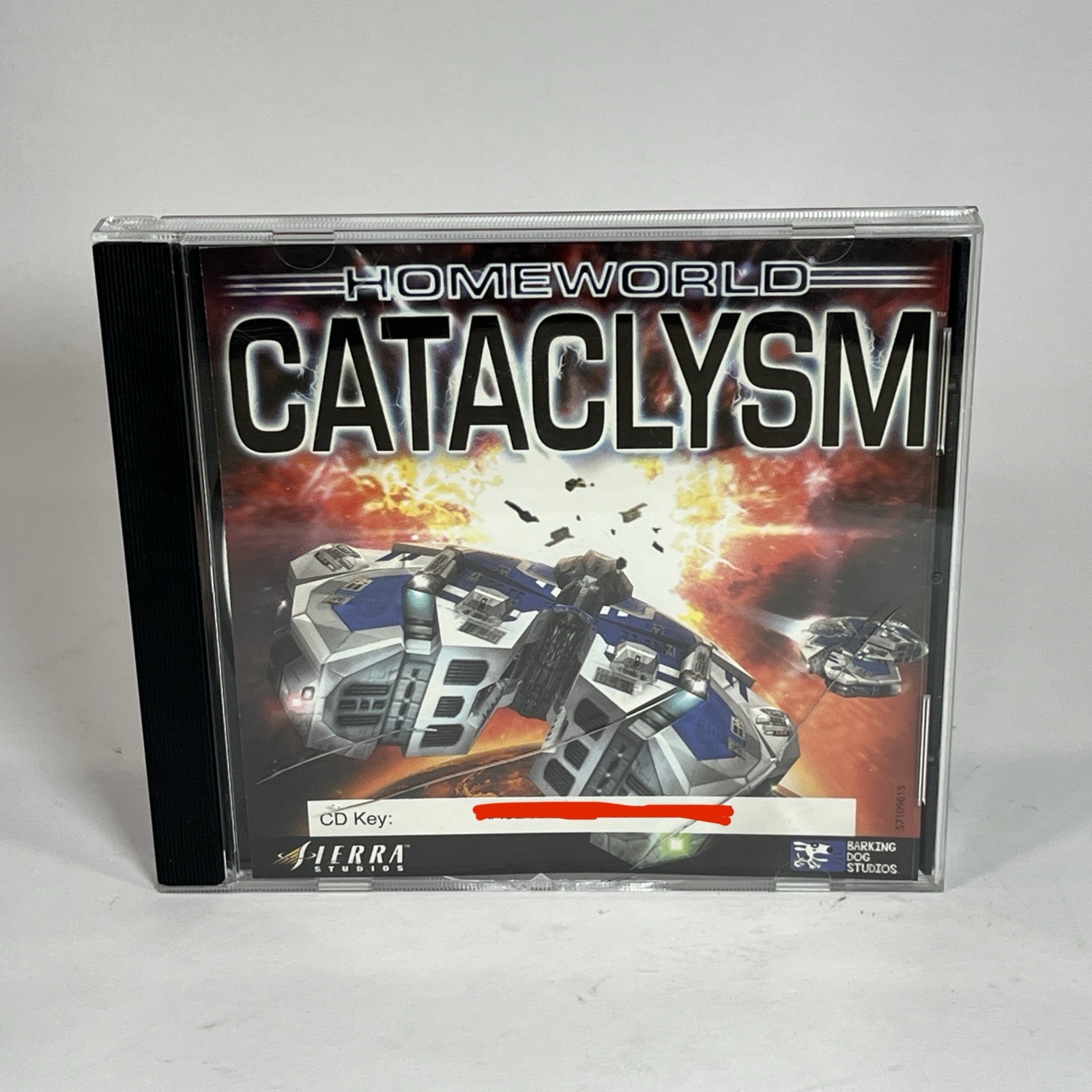 Homeworld Cataclysm Video Game Pc CD-ROM W/ CD Key Sierra T-Teen