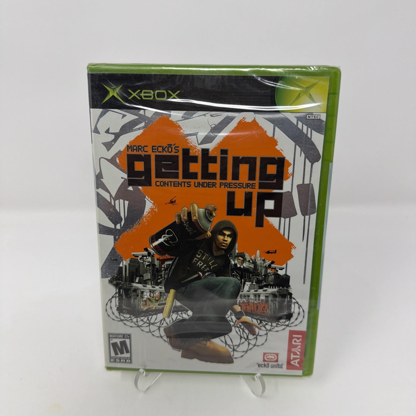 Marc Ecko's Getting Up: Contents Under Pressure (Microsoft Xbox) BRAND NEW SEAL