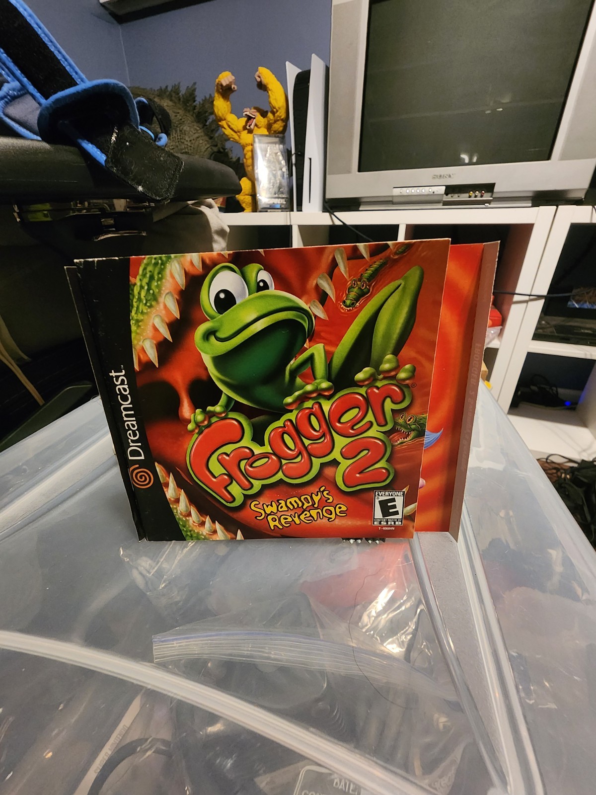 Frogger 2: Swampy's Revenge Manual & Backart Dreamcast