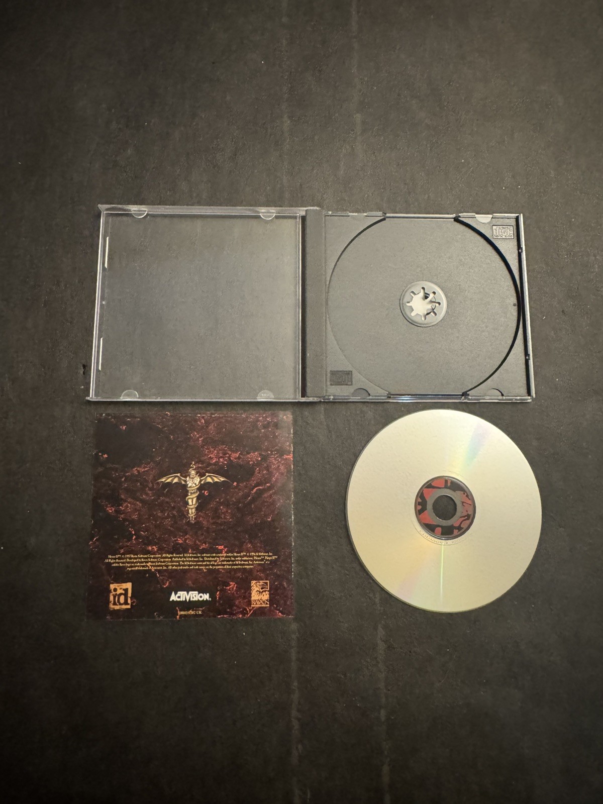 Hexen II 2 Computer Video Game (Windows PC CD-ROM, 1997) VGC Disc