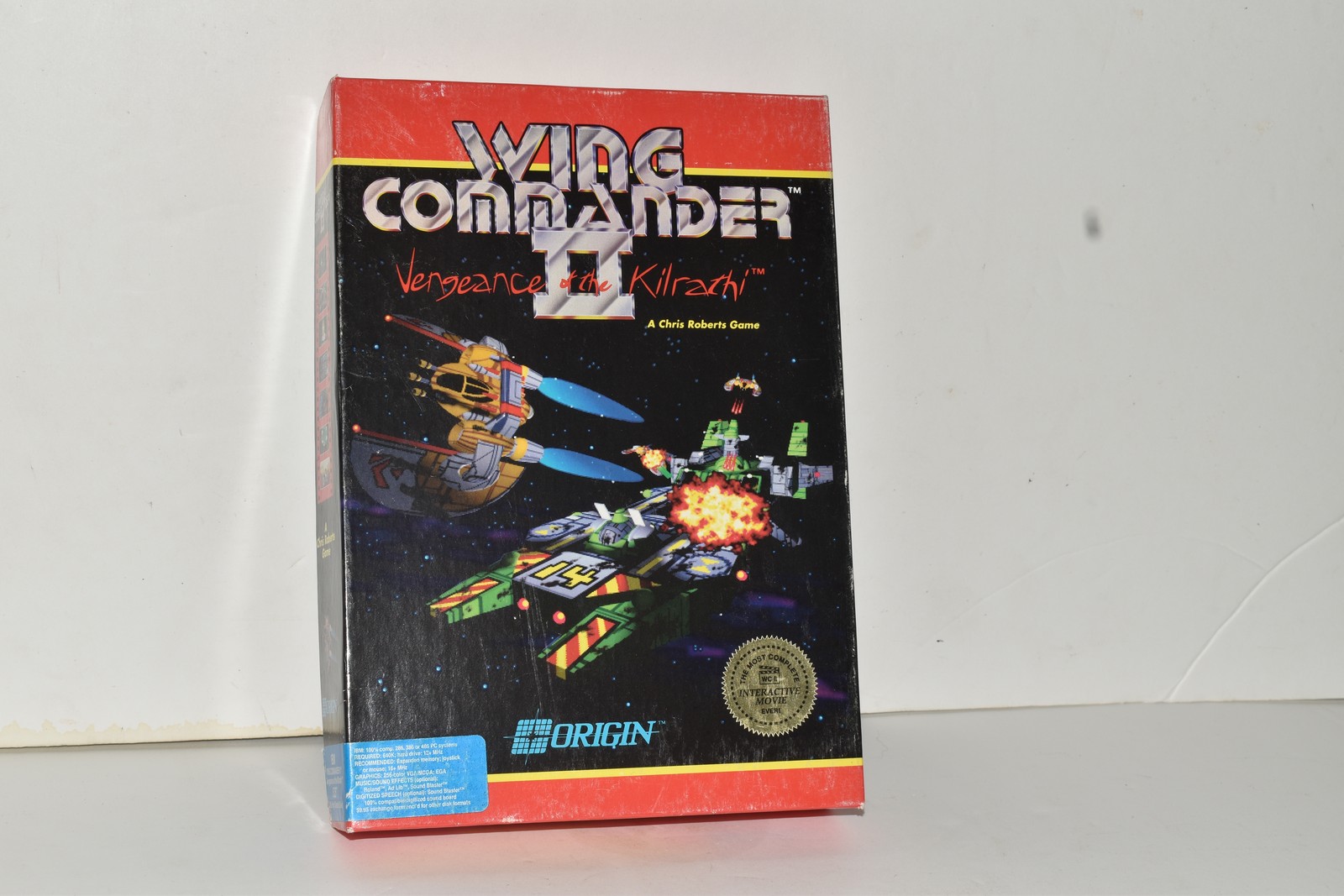 WING COMMANDER II Vengeance Of The Kilrathi IBM PC Game 5.25\