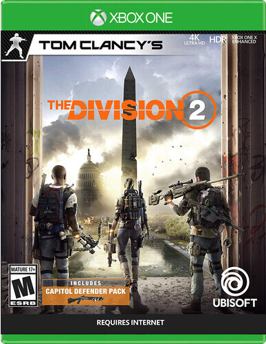 Tom Clancy's The Division 2 Includes Capitol Defender Pack Microsoft Xbox One