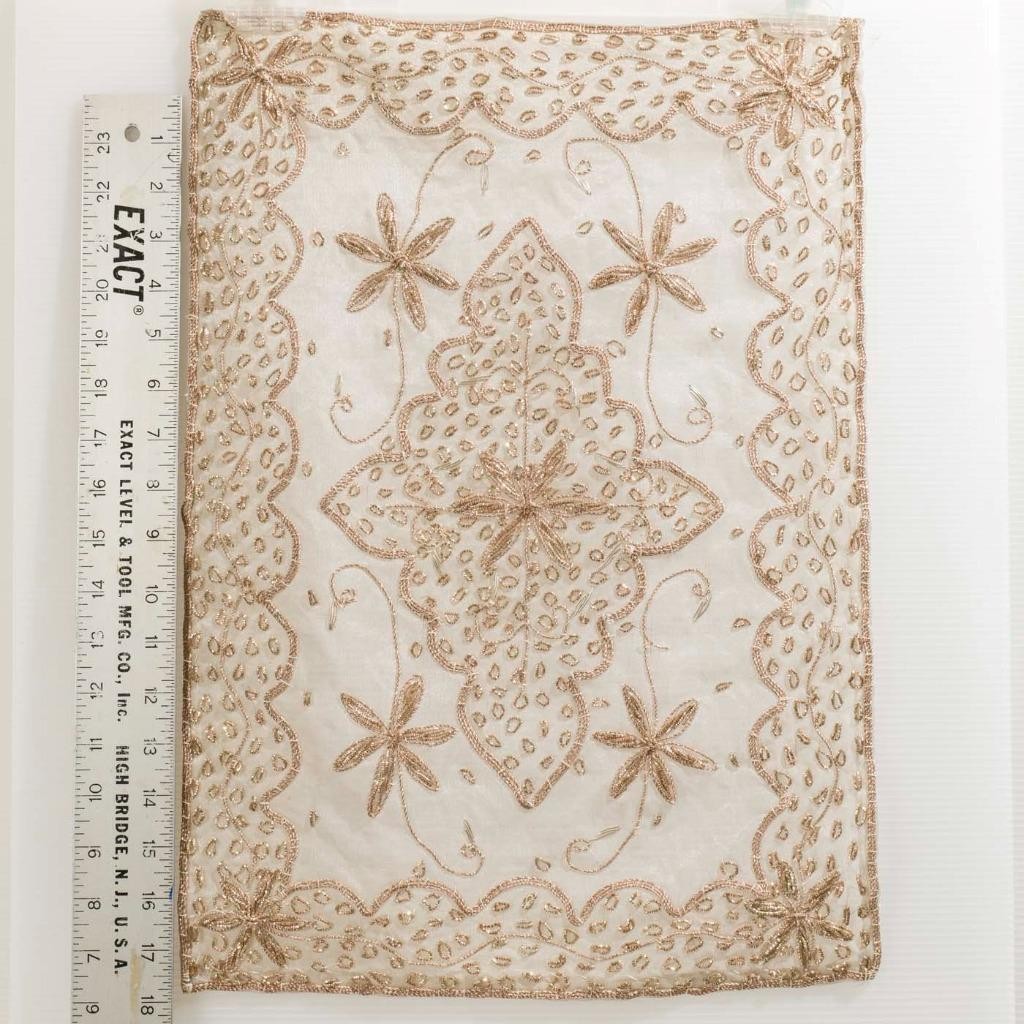 Gold & LaceTablecloth Runner ~12\