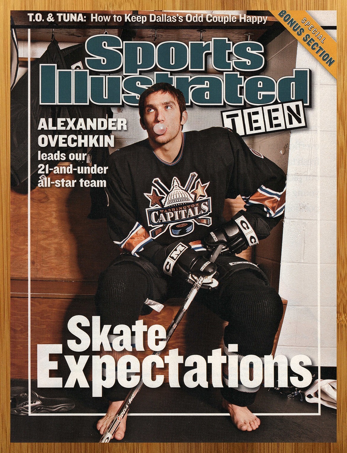 2006 Alexander Ovechkin Vintage Print Ad/Poster NHL Hockey Sports Wall Art 00s