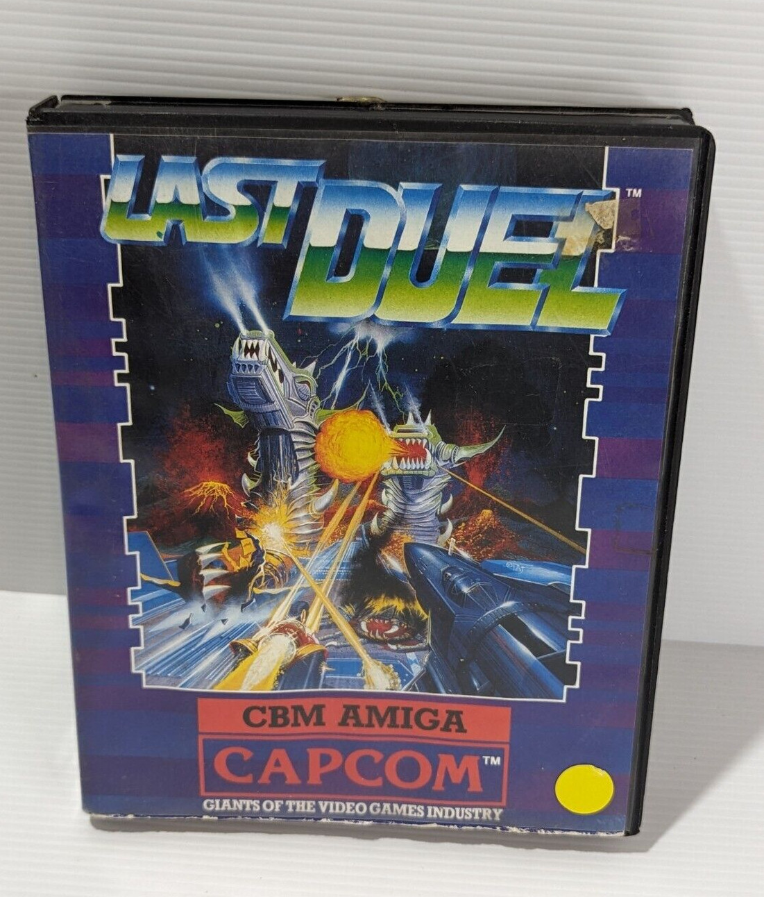 Rare Last Duel 3.5 Floopy Disk Capcom Game For CBM Amiga Console