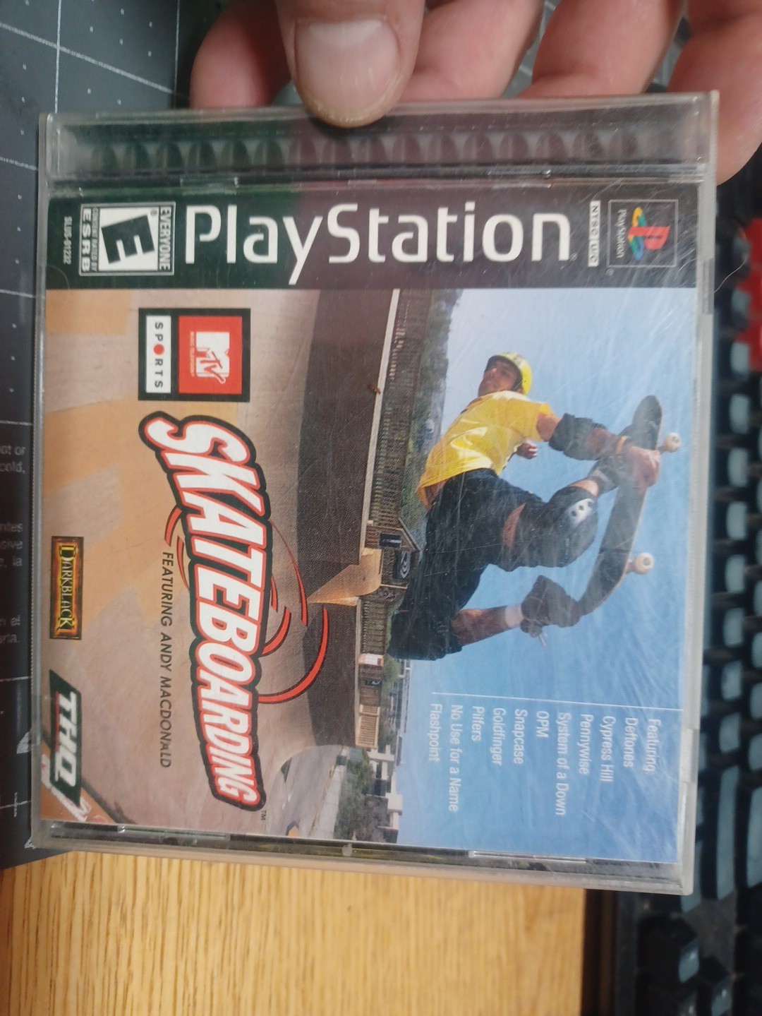 2000 MTV Sports Skateboarding PS1 Game Sony PlayStation 1 Complete TESTED