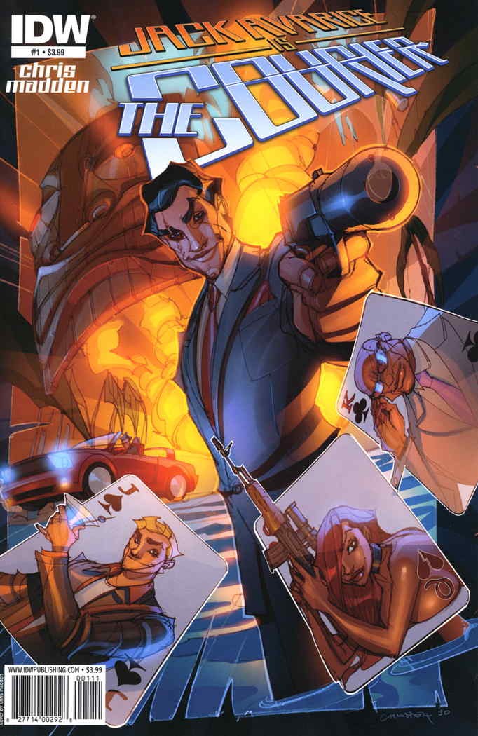 Jack Avarice is the Courier #1 VF; IDW | w/Bag+Board