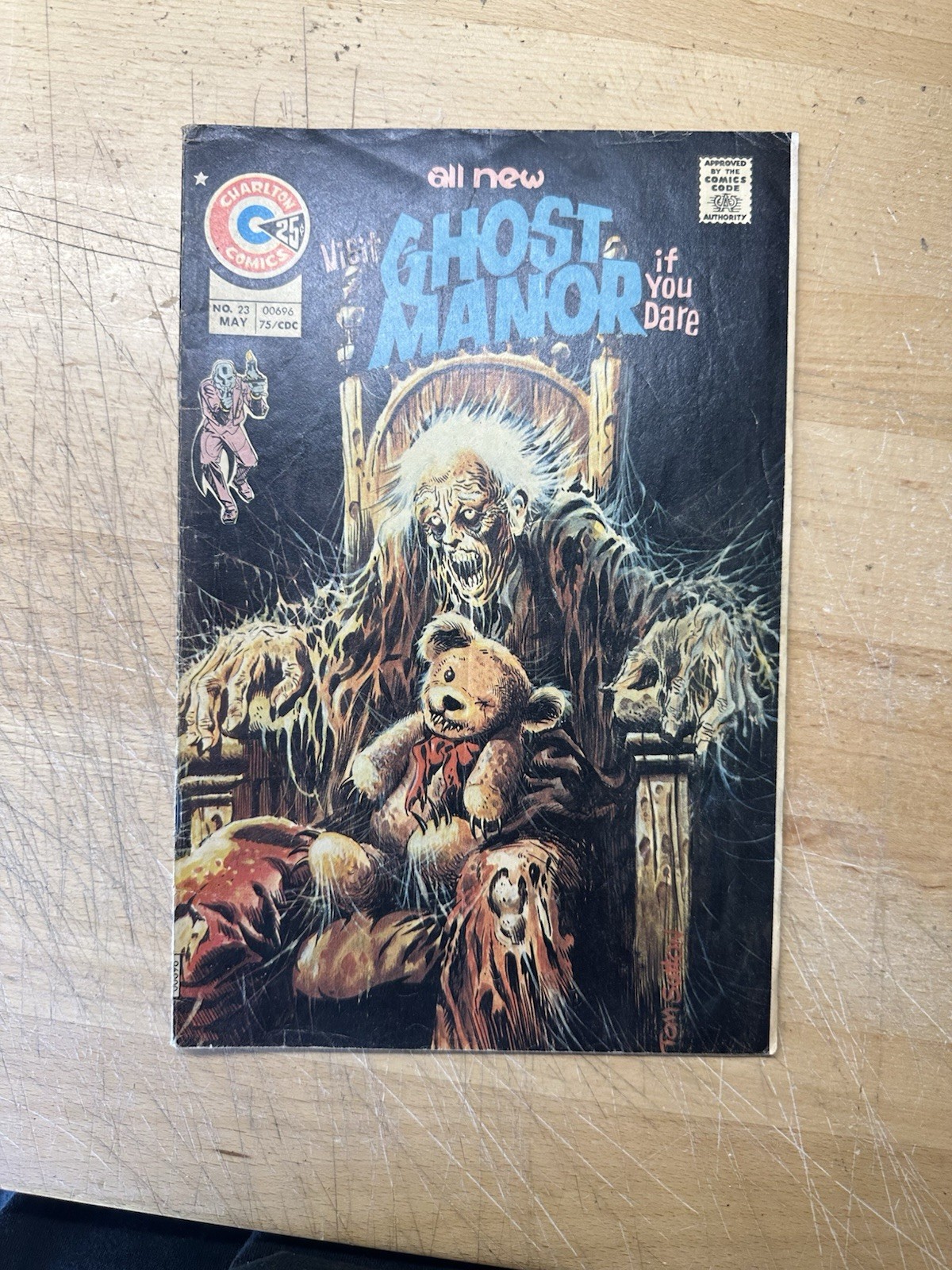 Charlton Comics Ghost Manor #23 (1972) Tom Sutton Cover