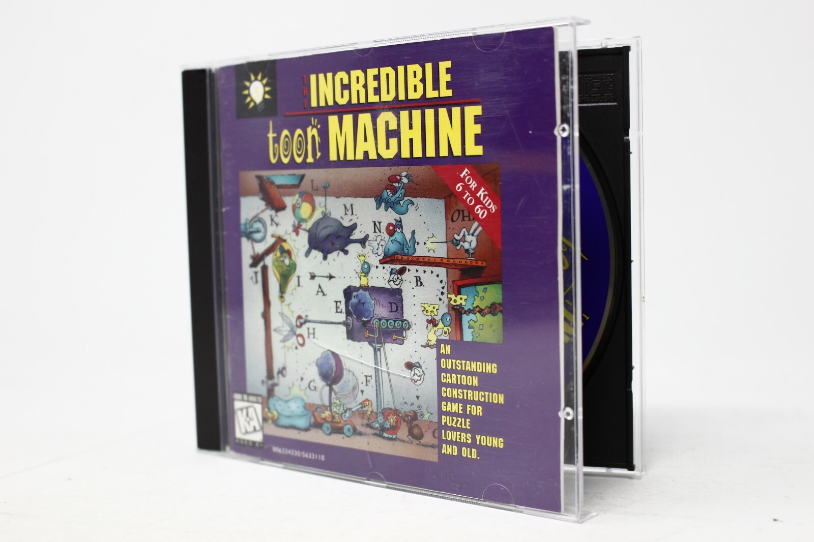 Incredible Toon Machine - Sierra - PC - Puzzle Construction Game - W/User Manual
