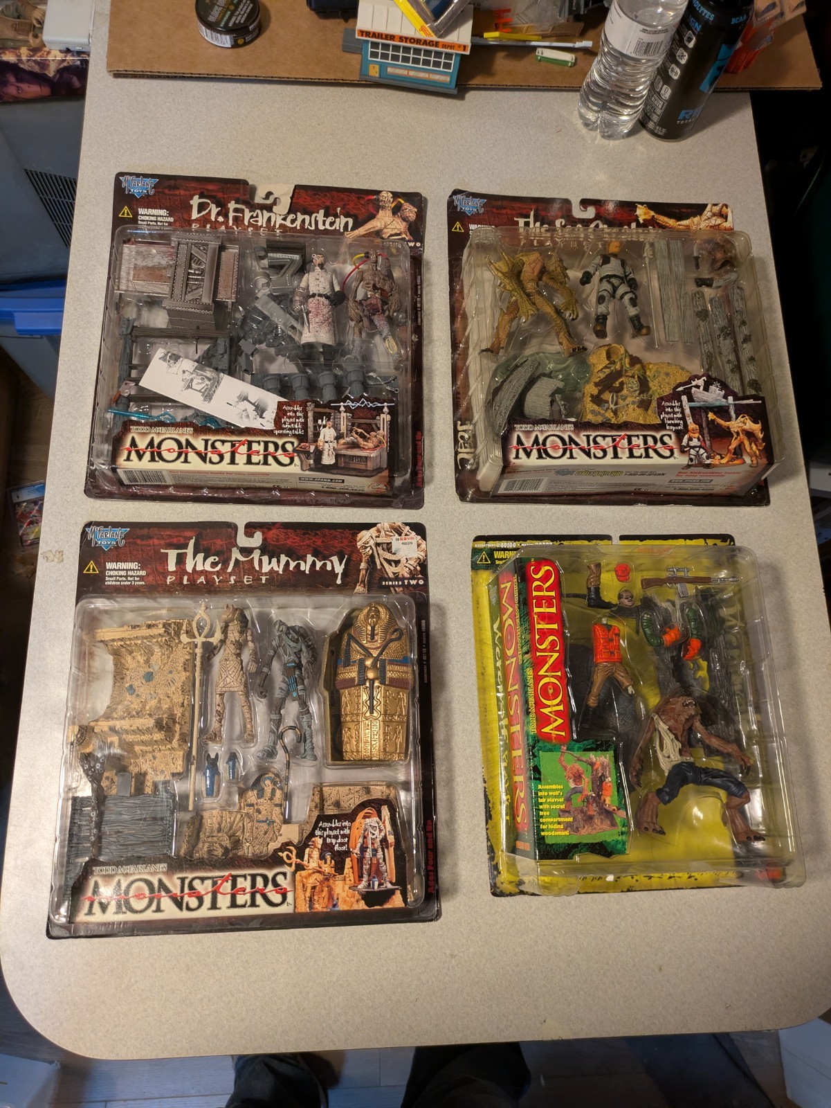 Todd Macfarlane Monsters Ultra Action Figures Series 1&2 Set of 4 New In Box 