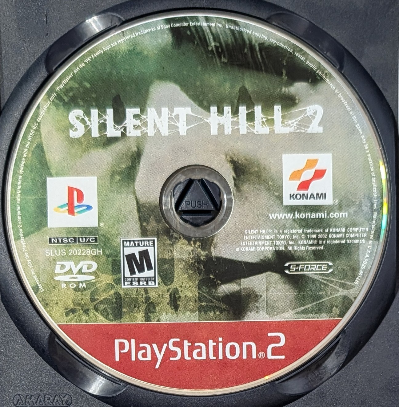 Silent Hill 2 PlayStation 2 PS2 Greatest Hits Disc Only 