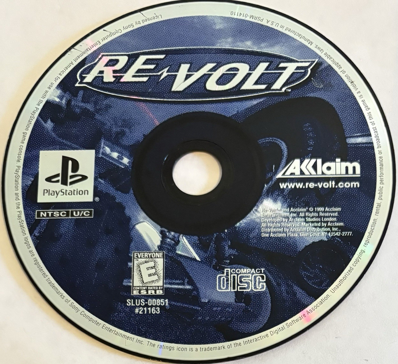 Re-Volt (Sony PlayStation 1, PS1) DISC ONLY | NO TRACKING | M4176