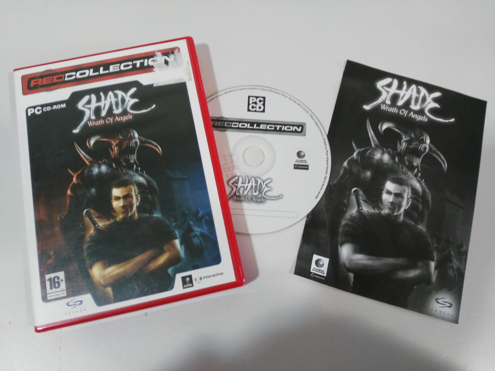 Shade Wrath of Angels Game for PC CD-ROM in Spanish Cenega Red Collection