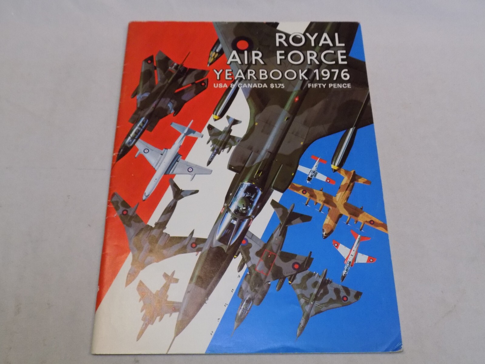 Royal Air Force Yearbook Magazine 1976 Airplanes RAF NATO Air Lancaster B MK +