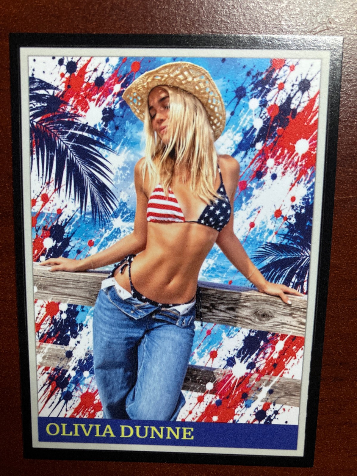 NEW Custom ACEO Olivia Dunne Livvy Trading Card (OD-19)