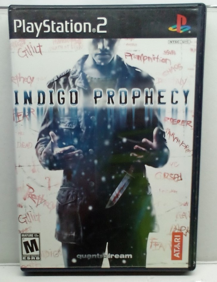Indigo Prophecy (PlayStation 2, 2005) Complete Tested Working - 