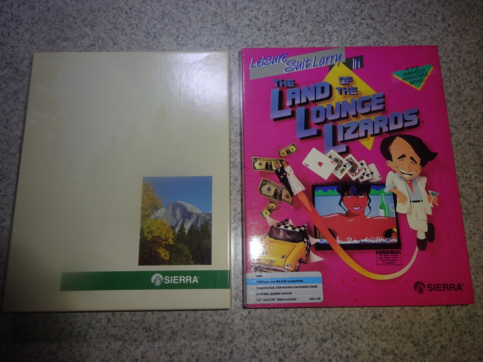 Leisure Suit Larry The Land of the Lounge Lizards IBM/Tandy 5.25 disks