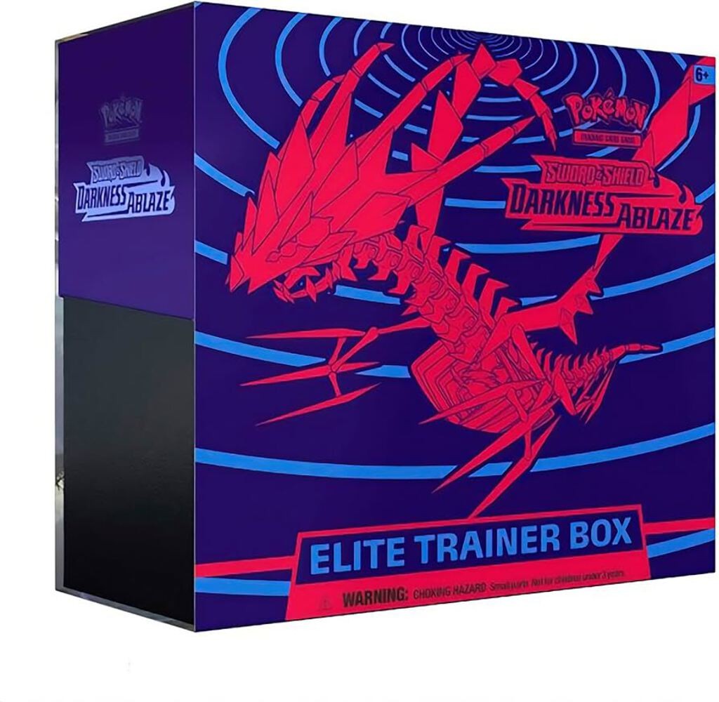 Pokémon TCG: Sword and Shield Darkness Ablaze - Elite Trainer Box