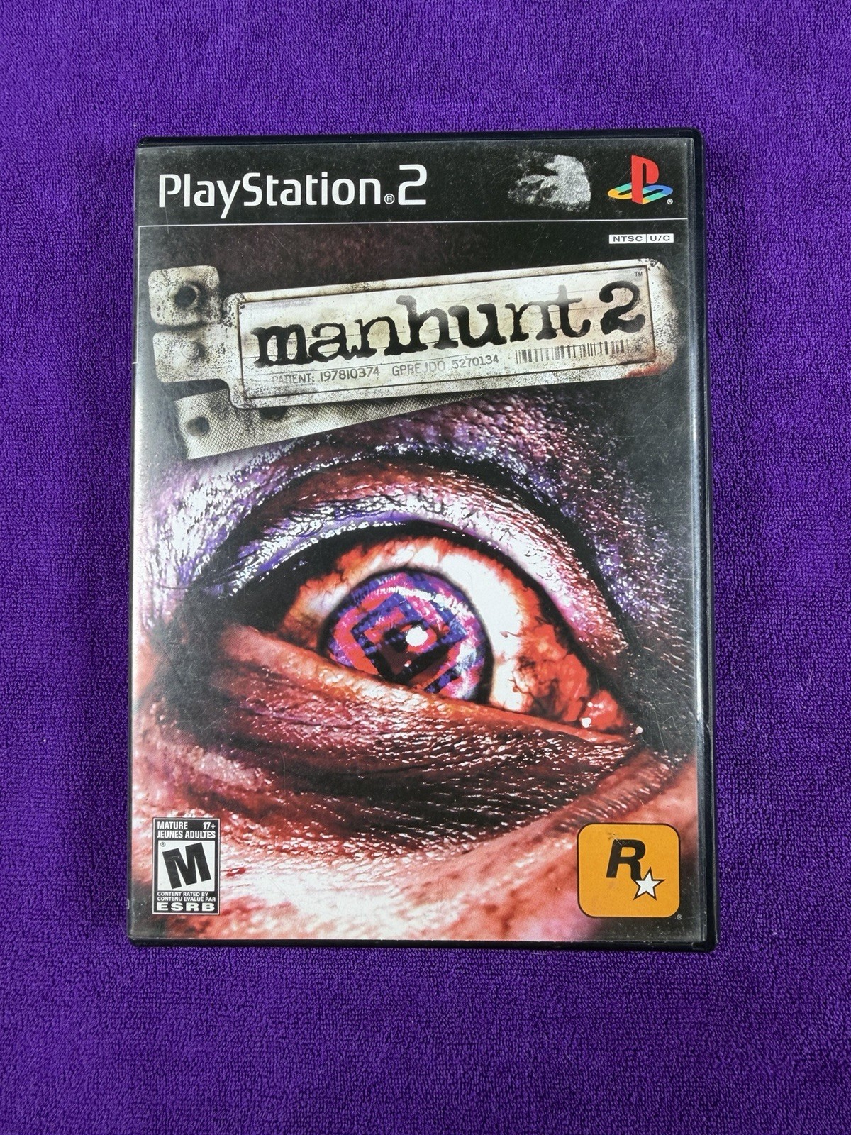 Rockstar Games Manhunt 2 PS2 M Rated NTSC-U/C (US/Canada) CIB *Tested & Working*