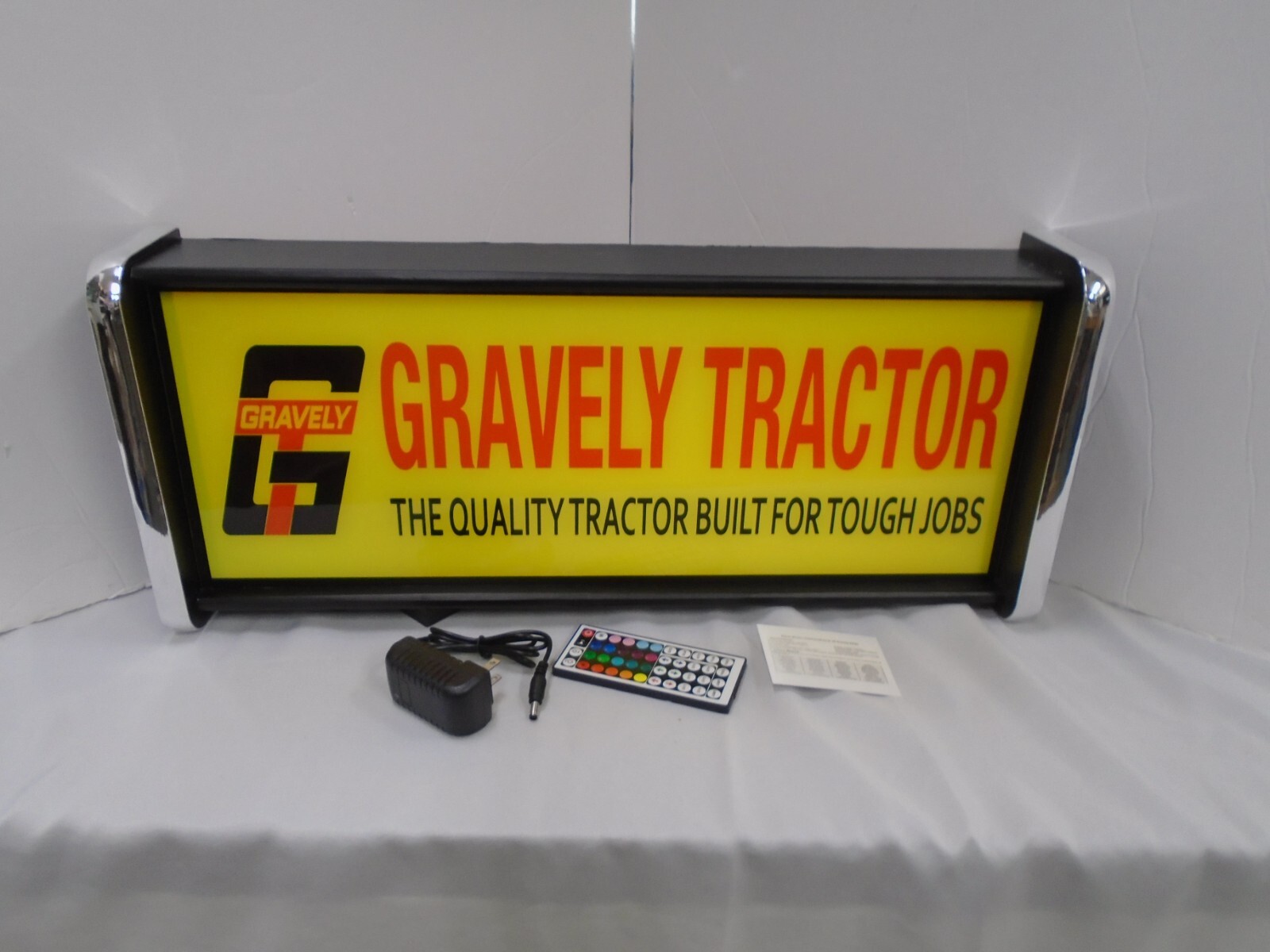 Gravely Tractor LED Display lighted sign lightbox Wall Light