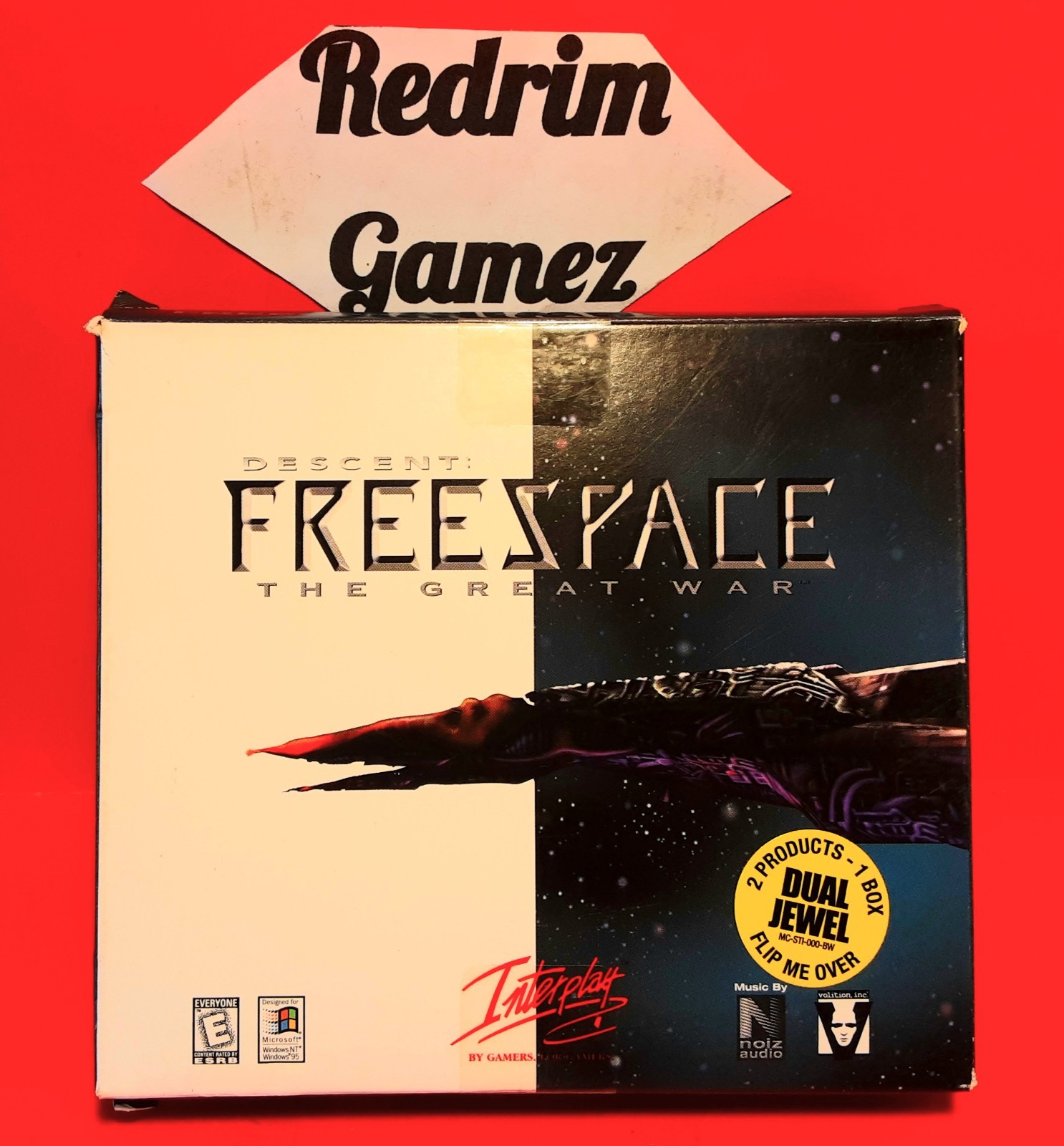 Descent Freespace Great War w/Silent Threat Windows PC CD Rom Video Games Sci-Fi