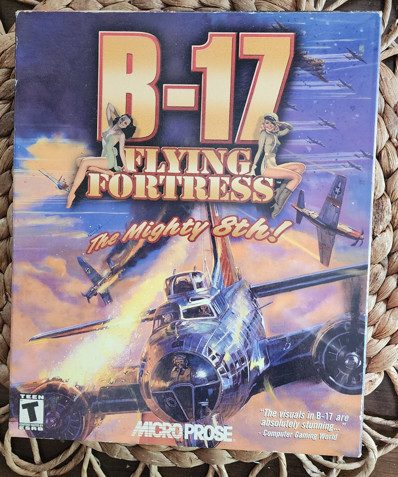 B-17 Flying Fortress Mighty 8th PC (2000) Big Box NEW FACTORY SEALED WW II SIM