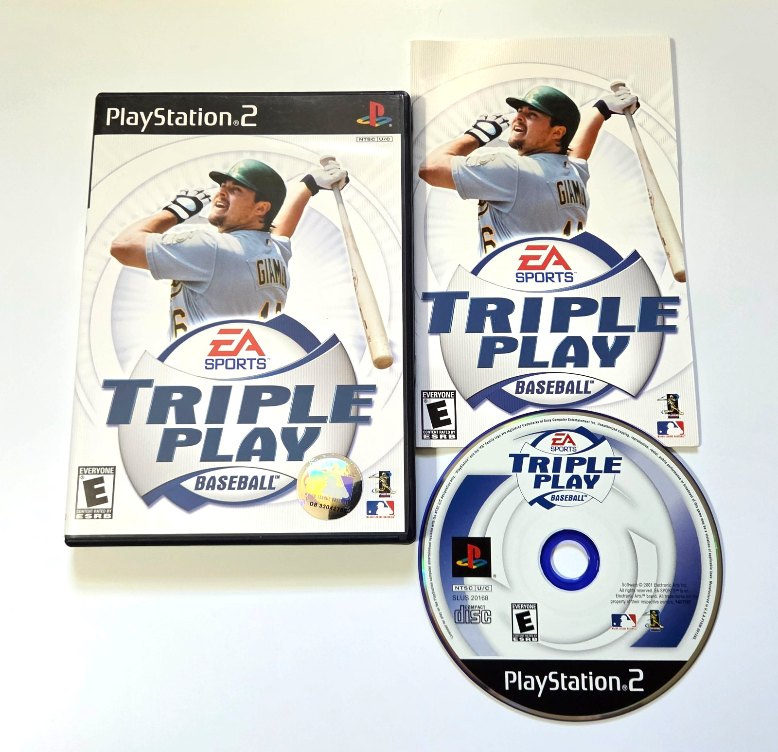 Triple Play Baseball (Sony PlayStation 2, 2001) Complete NM