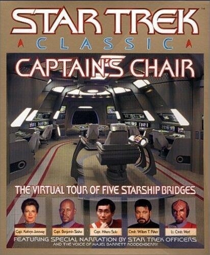 STAR TREK CAPTAIN'S CHAIR +1Clk Windows 11 10 8 7 Vista XP Install