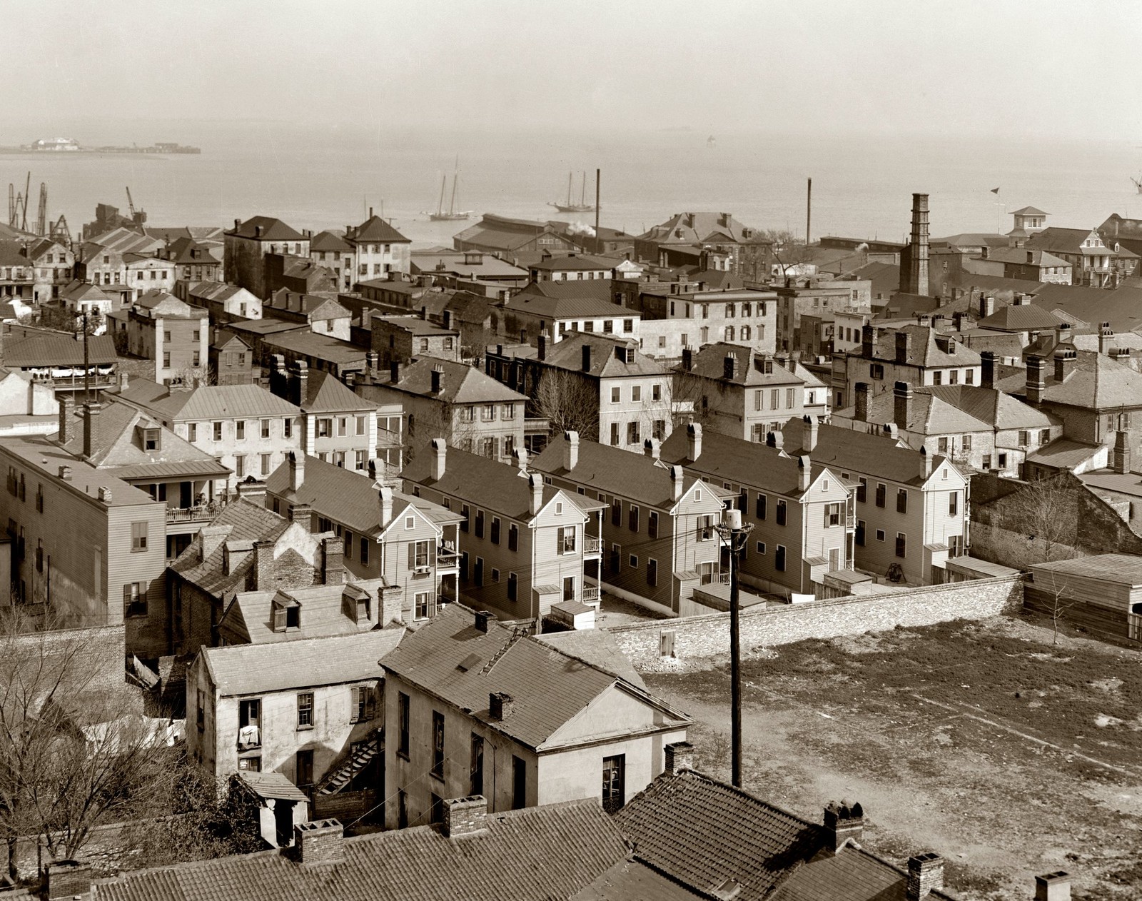 1910 CHARLESTON SOUTH CAROLINA Backwater PHOTO  (191-Q)