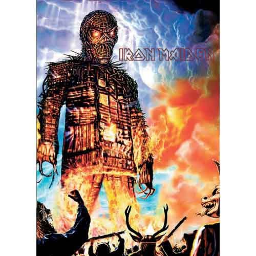 Iron Maiden-Post Card-Collector's-Wicker Man-UK Import-Licensed-New