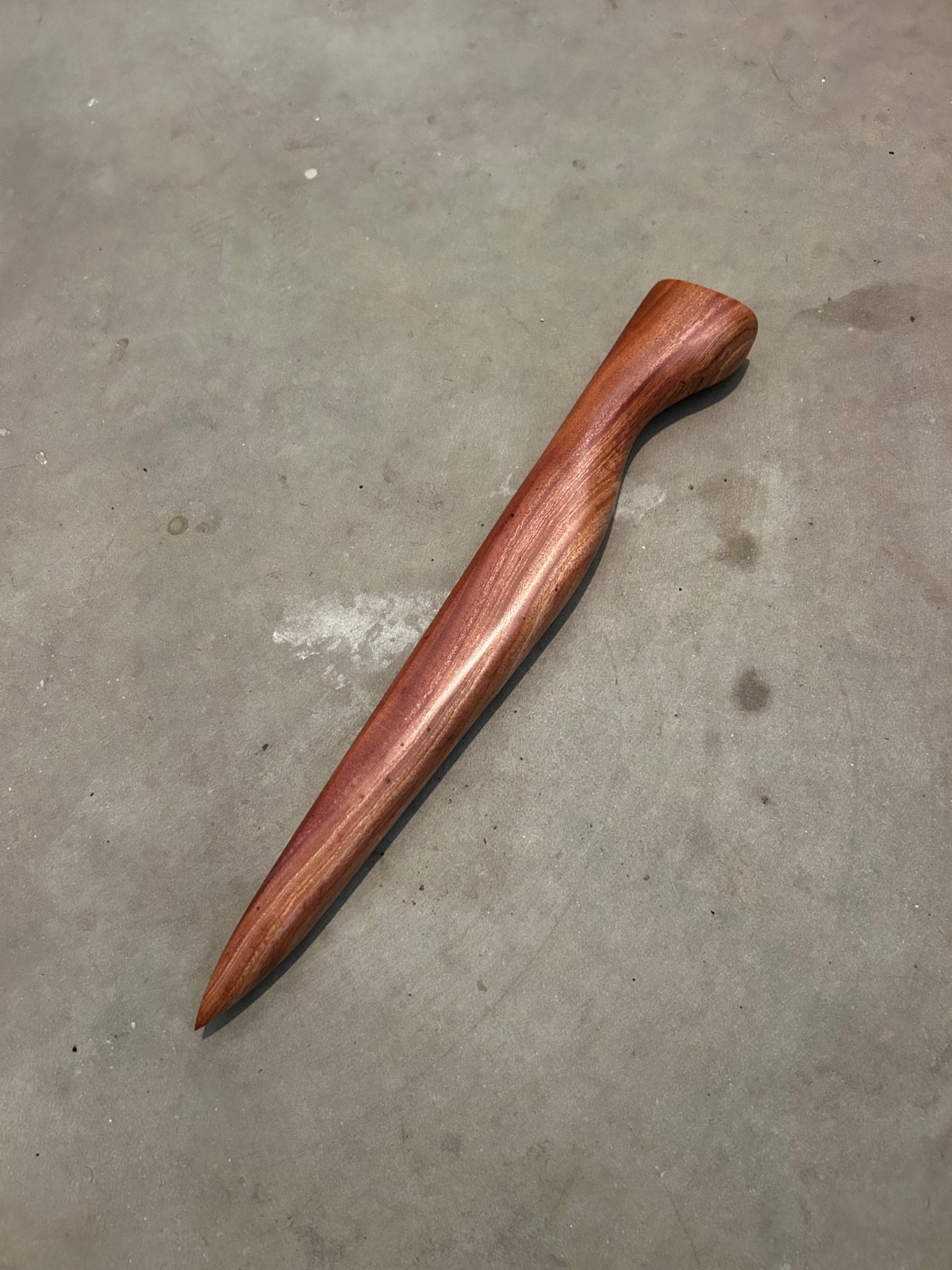 Handmade One-of-a-Kind Vampire Hunter Slayer Killing Wooden Wood Stake, Rosewood