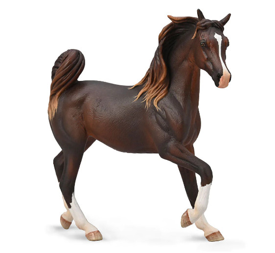 Breyer CollectA Arabian Mare Liver Chestnut Toy Figurine #88955