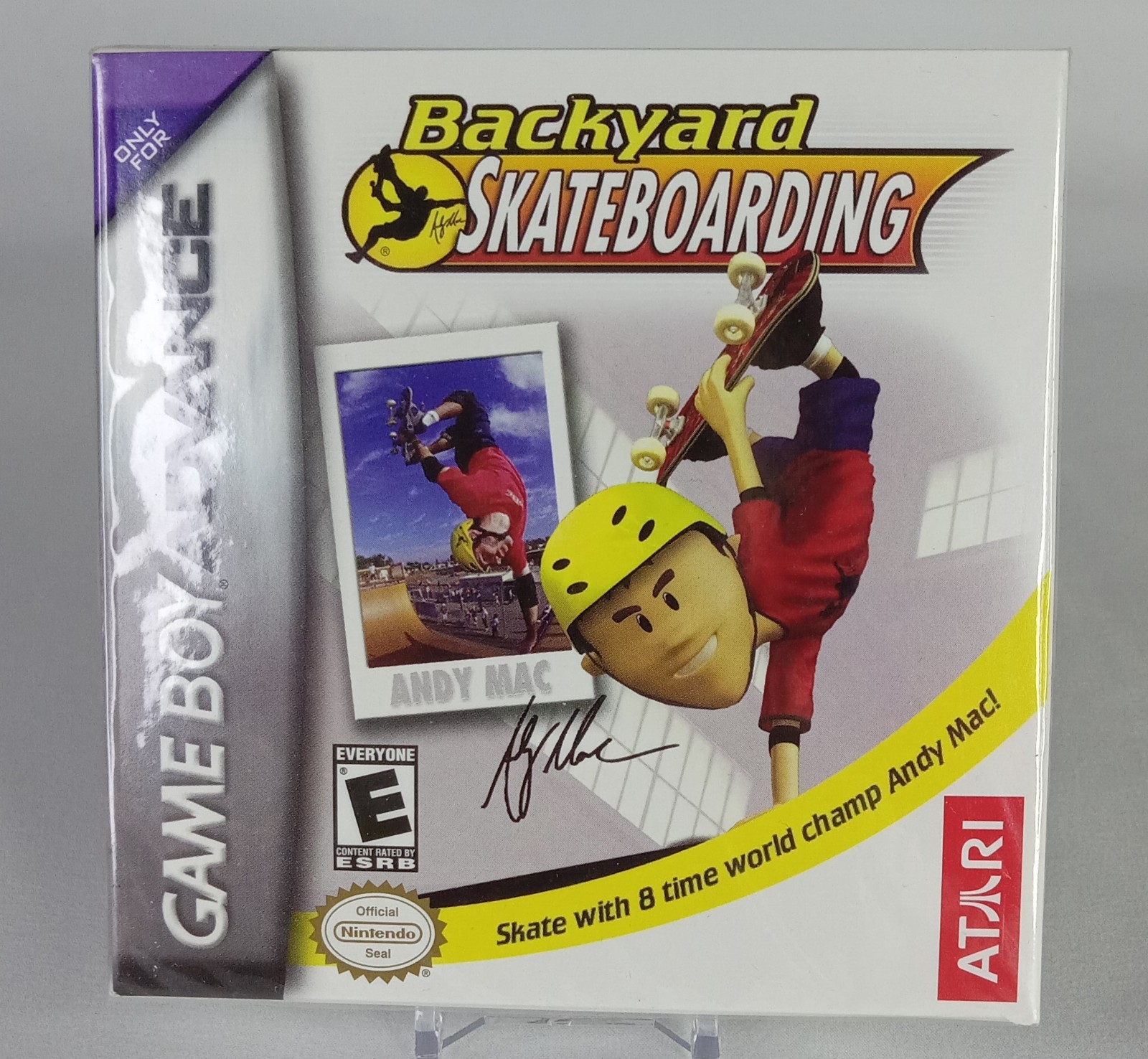 Backyard Skateboarding Factory Sealed Video Game Nintendo Game Boy Advance 2005