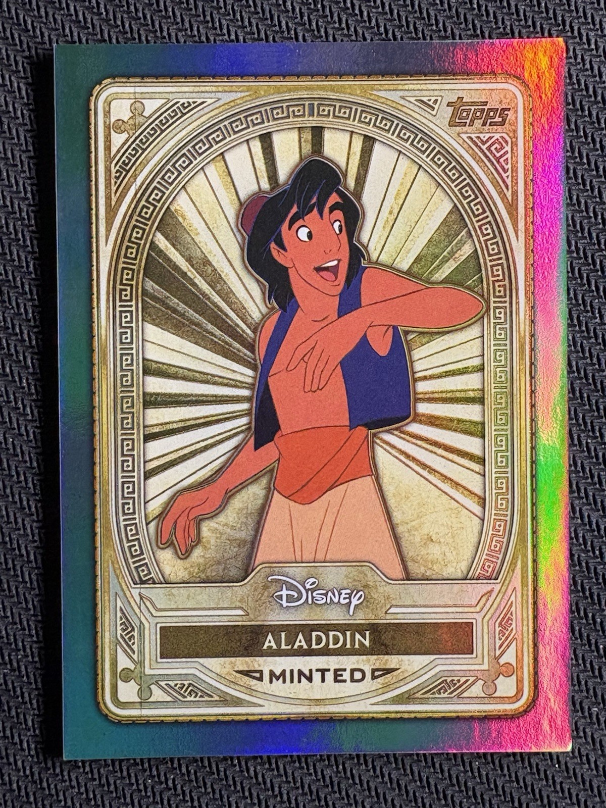 2025 Topps Disney Mint Aladdin Gold Minted #76