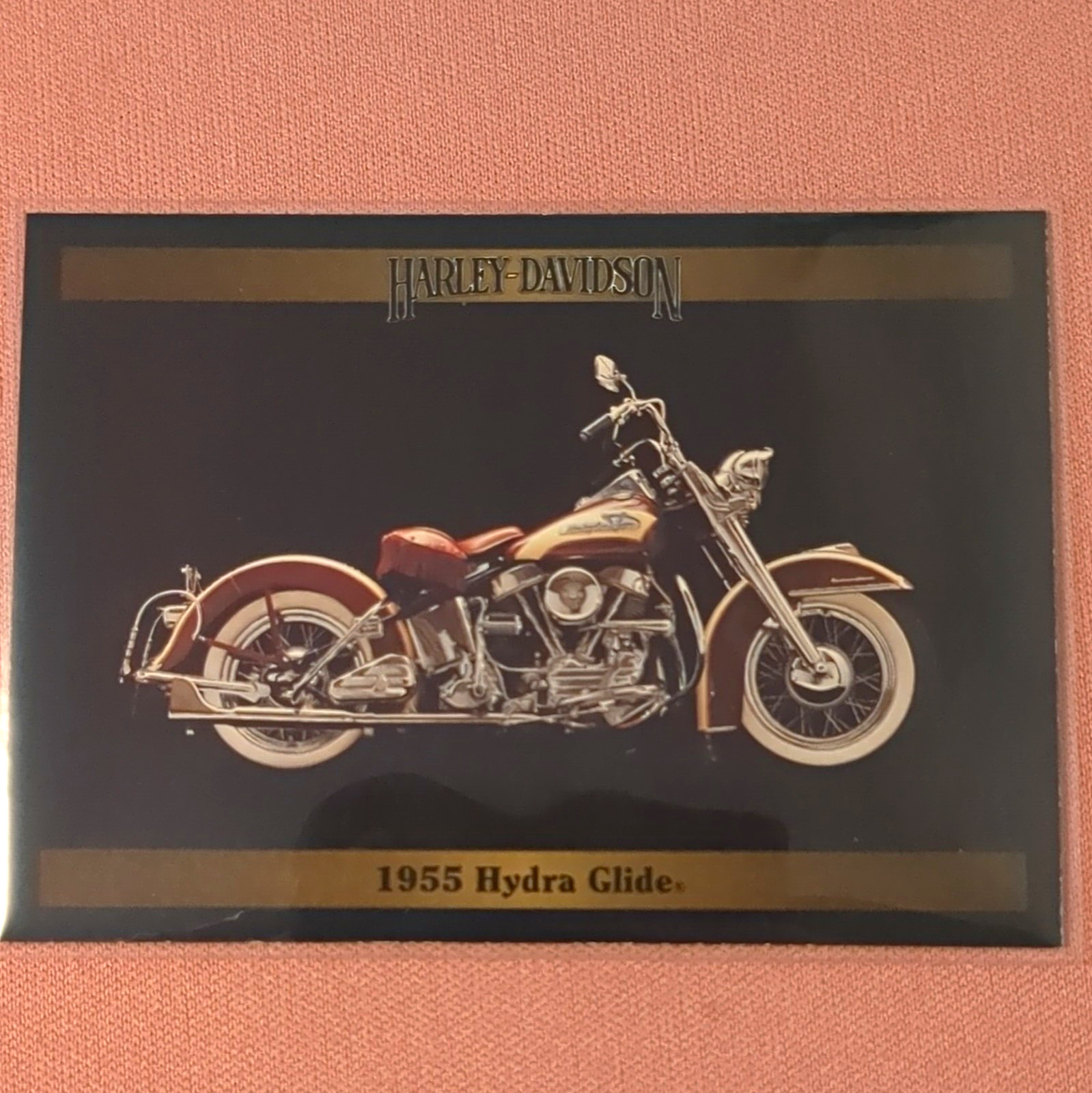 Harley-Davidson 1955 Hydra Glide Collect-A-Card Series 2 #154